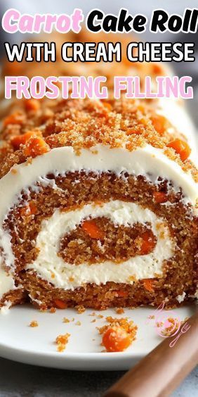 If you’re a fan of the classic carrot cake, get ready for a delightful twist that takes this beloved dessert to a whole new level. Today, we’re making an Easy… Carrot Cake Roll Cream Cheese Frosting, Carrot Cake Roll Recipe, Carrot Cake Roll, Sugar Free Carrot Cake, Classic Carrot Cake, Moist Carrot Cake, Carrot Cake Recipe Easy, Moist Carrot Cakes, Easy Carrot Cake