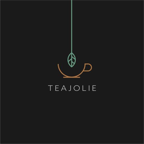 Tea Logo Branding, Tea Logo Design Ideas Branding, Tea Shop Branding, Tea Cafe Logo, Tea Business Ideas, Tea Shop Logo Design, Drinks Logo Design, Tea Logo Design Ideas, Tea Branding Design