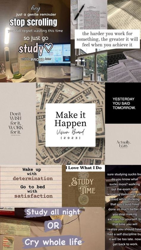 Study Buddies Aesthetic, Motivation For Procrastinators, Motivation To Study Wallpaper, Study Girl Motivation, Procrastination Aesthetic, Study Procrastination, Girl Study Motivation, Study Motivation Vision Board, Motivational Wallpaper Study