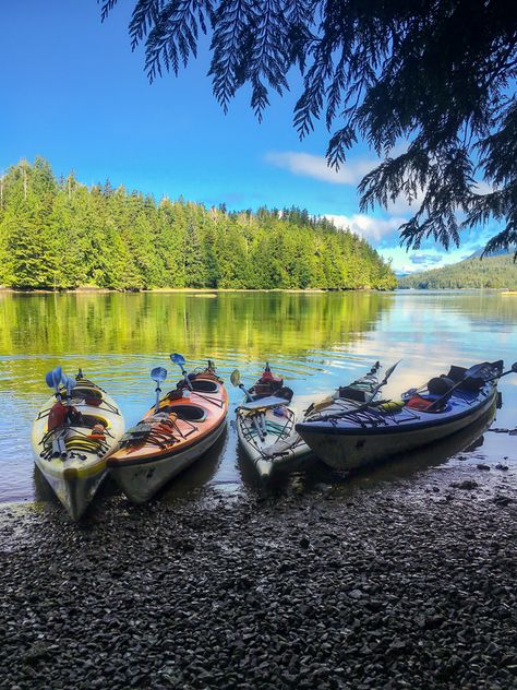 Meares Island Sea Kayaking Adventure | Get Inspired Everyday! Kayaking Aesthetic, Kayaking Ideas, White Water Kayak, Adirondack Park, Whitewater Kayaking, Kayak Camping, Kayak Accessories, Kayak Adventures, Whitewater Rafting