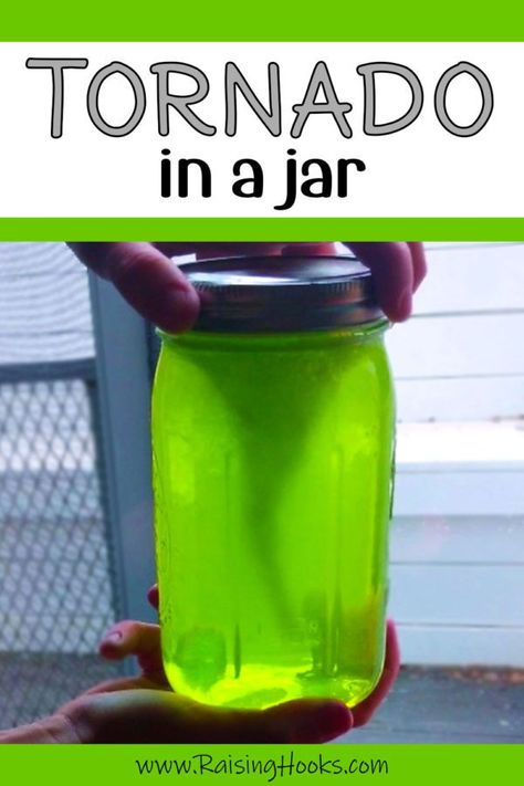 Tornado In A Jar - Raising Hooks Tornado In A Jar Science Project, Mason Jar Pickles, Tornado In A Jar, Problem Statement, Science Fair, In A Jar, Science Projects, Science Experiments, Tornado