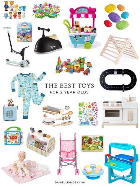 The Best Toys for 2 Year Olds Gifts For Two Year Old, Best Toys For 2 Year, Birthday Gifts Girl, Top Toys For Girls, Toys For 2 Year, Best Toddler Toys, Age Appropriate Toys, 2nd Birthday Gifts, Birthday Toys