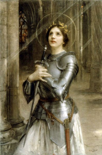 Charles Amable Lenoir, Joan Of Arc Costume, Santa Joana D'arc, Joan D Arc, Saint Joan Of Arc, Medieval Aesthetic, Jeanne D'arc, St Joan, Female Armor