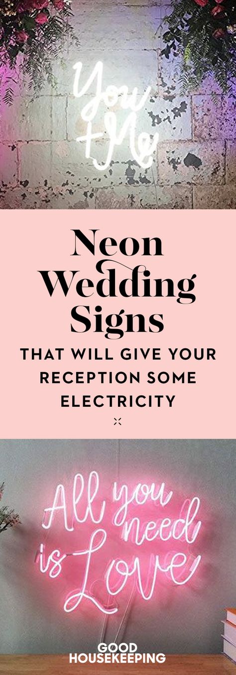 Neon Wedding Signs Neon Wedding Signs For Reception, Neon Sign Sayings, Name In Lights, Sign Sayings, Top Wedding Trends, Marriage Vows, Wedding Neon Sign, Neon Wedding, Wedding Songs