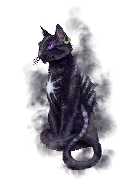 Cat Agathion Familiar - Pathfinder PFRPG DND D&D d20 fantasy Celtic Myth, Creaturi Mitice, Creature Fantasy, Anime Karakterek, Legends And Myths, Celtic Mythology, Image Chat, Mythological Creatures, Mystical Creatures