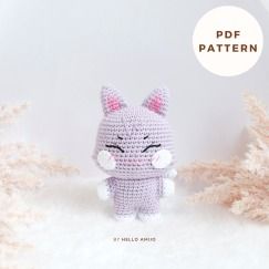 SANdeoki ANITEEZ Crochet Pattern Double Crochet Decrease, Baby Wolf, Crochet Decrease, 2nd Baby, Half Double Crochet, Slip Stitch, Pattern Books, Amigurumi Crochet, Crocheted Item