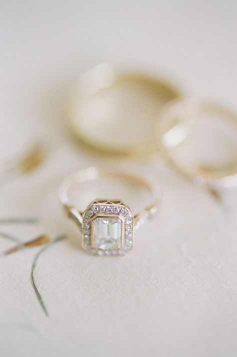 30 Alluring Emerald Cut Engagement Rings That Are Truly Captivitating #timelessengagementrings #elegantwedding #emeraldcutengagementrings Expensive Wedding Rings, Fine Engagement Rings, Timeless Engagement Ring, The Bling Ring, Cushion Cut Engagement, Emerald Cut Engagement, Cushion Cut Engagement Ring, Simple Engagement Rings, Emerald Engagement Ring Cut