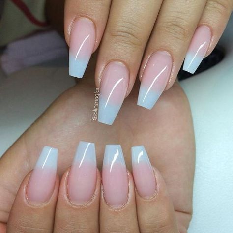 Ombre French Nails, French Fade, Nails Ombre, Ombre Acrylic Nails, Nagel Inspo, Pastel Nails, Acrylic Nail Art, Beauty Nail, Minimalist Nails