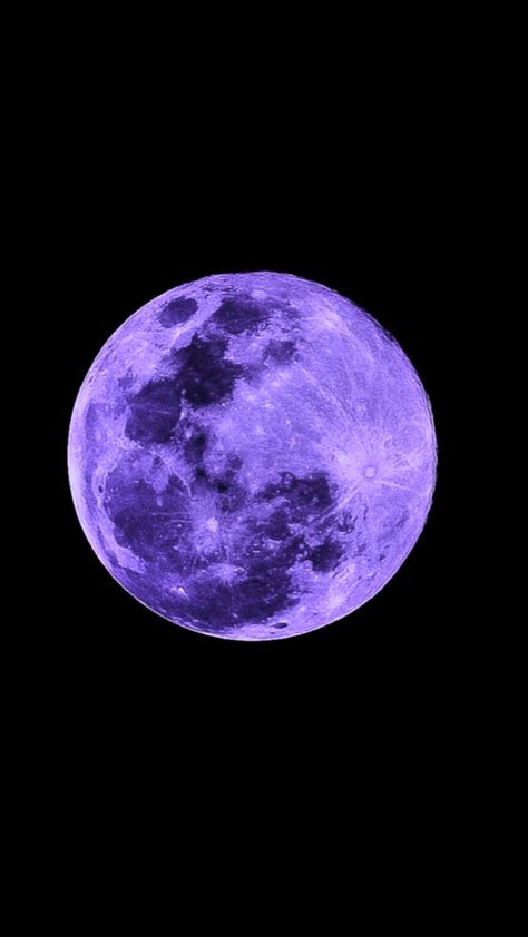 Colorful Moon Wallpaper, Purple Moon Background, Aesthetic Purple Moon Wallpaper, Black Violet Wallpaper, Purple Moon Wallpaper, Wallpaper Light Purple, Purple Black Background, Violet Moon, Purple Planet