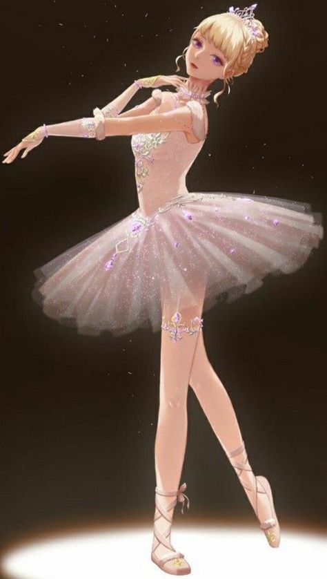 Ballerina Anime, Anime Ballerina, Ballet Performance, Plant Styling, Tutu Ballet, Shining Nikki, Indoor Plant, Anime Art, Ballet