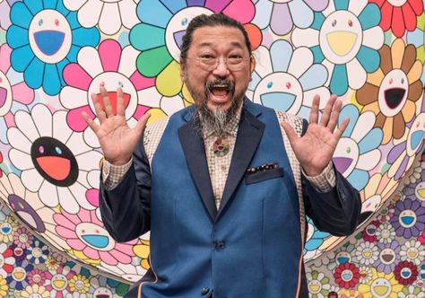 Takashi Murakami s a Japanese contemporary artist who is known for blurring the line between high and low arts. His paintings reflect Japanese culture-he coined the term “super flat” which describes both the aesthetic characteristics of the Japanese artistic traditions and post-war Japanese culture and society. He is also the founder and President of Kaikai Kiki Co., Ltd., through which he manages several younger artists. He was the founder and organizer of the biannual art fair "Geisai". Louis Vuitton Murakami, Buddhist Iconography, Vancouver Art Gallery, Gagosian Gallery, Superflat, Fondation Louis Vuitton, Consumer Culture, Japanese Bag, Japan History