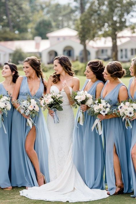 Cyan Blue Bridesmaid Dresses, Bouquets For Blue Bridesmaids Dresses, Smokey Blue Bridesmaid Dresses, Denim Blue Bridesmaids Dresses, Blue Bridemaids Dresses, Smokey Blue Wedding, Cornflower Blue Bridesmaid Dresses, Lulus Bridesmaid Dresses, Lima Photography