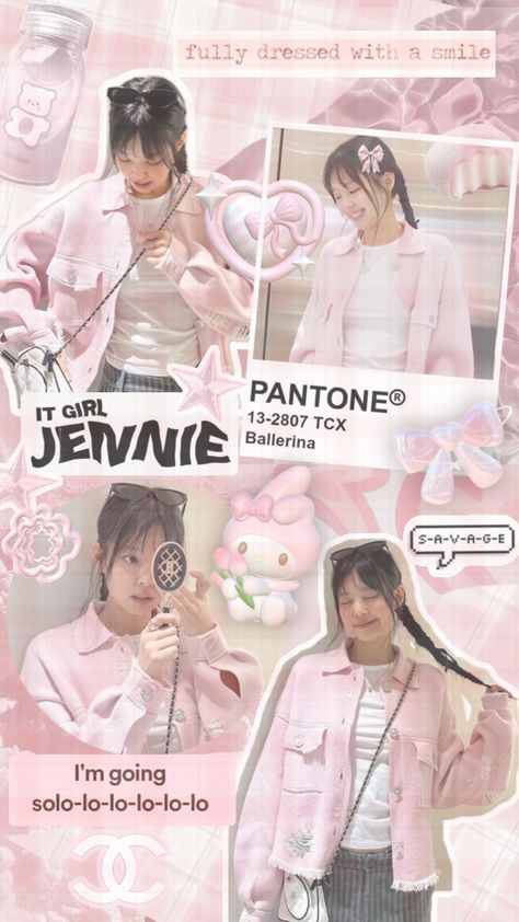 Jennie Coquette, Chanel Collage, Wallpaper Jennie, Aesthetic Chanel, Spain Outfit, Jennie Wallpaper, Korean Pop Stars, K Pop Wallpaper, Pink Images