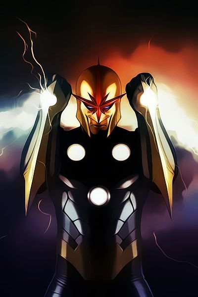 NOVA: Richard Rider - Team Affiliations: NOVA CORPS. & The Avengers Richard Rider, Multi Verse, Adi Granov, Marvel Nova, Bd Art, New Warriors, Marvel Comics Wallpaper, Marvel Comic Character, Marvel Comics Art