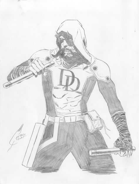 King Daredevil - Joe Quesada Comic Art Joe Quesada, Daredevil Comic, Hey Joe, Marvel Daredevil, New Avengers, Detective Comics, Get Shot, Art Gallery Room, Gallery Room