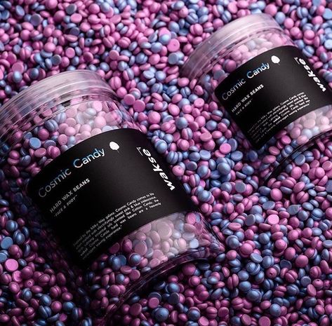 Cosmic Candy Hard Wax Beans may make waxing 10x more fun 🍬 Wax Beans, Hard Wax Beans, Wax Bean, Blueberry Fruit, Body Waxing, Wax Hair Removal, Mini Roses, Unwanted Hair Removal, Flower Oil