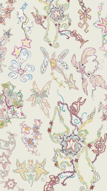 Check out Annalisasdiary's Shuffles #shuffle #pattern #wallpaper #fyp #stars #hearts Cocoppa Wallpaper, French Street, Cute Patterns Wallpaper, Ethereal Art, Cute Backgrounds, Cute Wallpaper Backgrounds, Phone Themes, New Wallpaper, Funky Art