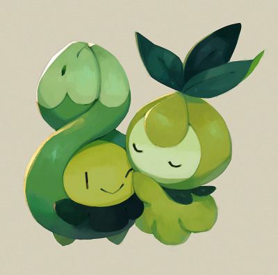 petilil - Google Search Plant Pokemon, Angel Character, Cute Pokemon Art, Plant Friends, Pokemon Fanart, Instagram Prints, Pokemon Drawings, Pokemon Fan Art, Pokemon Fan