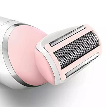 BRL140 Replacement Head for Philips SatinShave Advanced Women's Electric Shaver BRL140 BRL130 Wet and Dry Ladyshave Replacement Foil and Blade Philips Trimmer Razor Foil and Cutter (Pink) Hair Removal Women, Close Shave, Shower Routine, Epilator, Electric Shaver, Free Hair, Ergonomic Handle, How To Make Hair, Wet And Dry