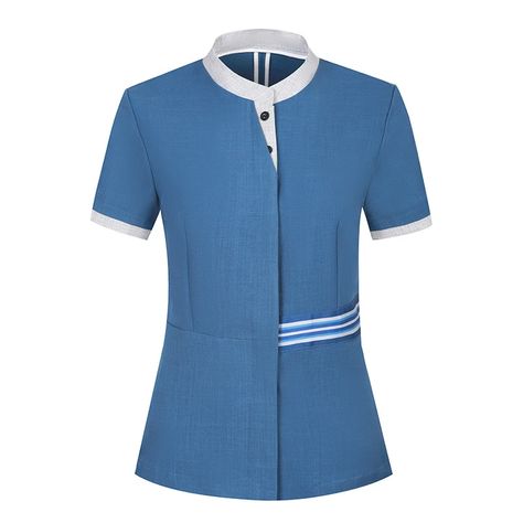 Property Cleaning Work Clothes Short Sleeve Women's Hotel Room Clothing Housekeeping Aunt Cleaner PA Uniform Summer Clothes| | - AliExpress House Keeping Uniform, Hotel Uniforms, Hotel Uniform, Blue House, Work Clothes, Hotel Room, Sleeves (women), Summer Clothes, Hotels Room