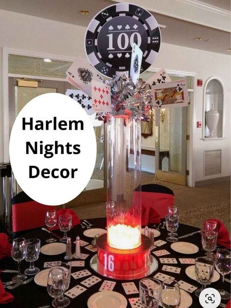 47 Harlem Nights Theme Party Ideas - Fun Party Pop Harlem Nights Theme Party, Harlem Nights Party, Harlem Nights Theme, 1920 Party, Gel Wax Candles, 71 Birthday, Theme Party Ideas, Harlem Nights, Night Theme