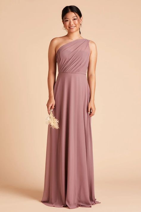 All Bridesmaid Dresses | Birdy Grey Mauve Bridesmaid, Mauve Bridesmaid Dress, Bridesmaid Dress Chiffon, Orange Bridesmaid, Orange Bridesmaid Dresses, Rose Bridesmaid Dresses, One Shoulder Bridesmaid Dresses, Dark Mauve, One Shoulder Bridesmaid