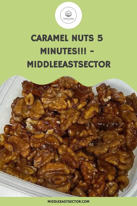 Caramel nuts 5 minutes!!! - middleeastsector https://middleeastsector.com/caramel-nuts-5-minutes/ 5 Minute Caramel Pecans, Caramel Nuts Recipe, Candied Nuts Recipe, Nuts Recipes, Mini Christmas Cakes, Mini Chocolate Cake, Salted Nuts, Recipes Cookies, Baking Recipes Cookies