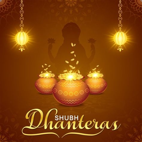 Dhan Teras Post, Dhanteras Social Media Post, Subh Dhanteras, Dhanteras Post, Buddha Artwork, Happy Dhanteras, Golden Coin, Cute Instagram Pictures, Post Design