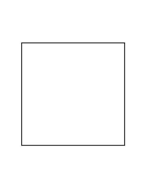 6 inch square pattern. Use the printable outline for crafts, creating stencils, scrapbooking, and more. Free PDF template to download and print at http://patternuniverse.com/download/6-inch-square-pattern/ Square Template, Square Printables, Cooking Logo, Printable Shapes, Thanksgiving Images, Shape Templates, Picture Templates, Bookmark Template, Shapes Activities