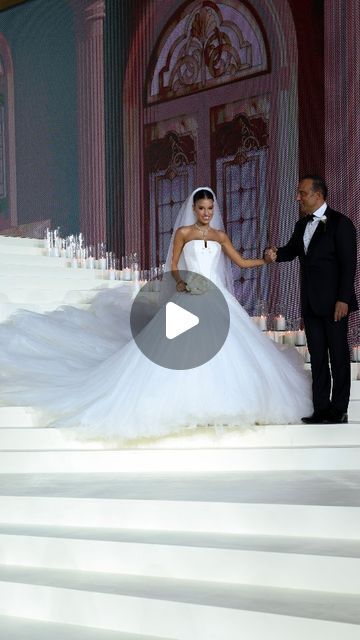 LEBANESE WEDDINGS on Instagram: "RELIVE THE MAGIC ✨️! Last week's bridal entrance was nothing short of magical as the bride walked down to her custom wedding song, surrounded by a live orchestra ! With her father by her side, her majestic entry brought tears to everyone's eyes ✨️  More from her wedding? Catch the full wedding coverage on our highlighted stories!  ____________________ ▪︎ Wedding planner and designer: @roberthykl ▪︎ Photographer: @parazarme ▪︎ Wedding dress: @nicolasjebran @nicolasjebranworld ▪︎ Flowers: @ronibassil ▪︎ Jewelry: @batoulijewelry @hkn.diamonds  ▪︎ Hair stylist: @assaadhairdesign  ▪︎ Makeup artist: @bassamfattouh  ▪︎ Lighting: @prism_av ▪︎ Furniture: @ghorayeb_technotel ▪︎ Entertainment: @8eart  ▪︎ Curtains: @salemcurtainsarts ▪︎ Chandeliers: @cklighting.me ▪︎ L Light Curtains Wedding, Lebanese Wedding Dress, Bride Entrance, Bridal Entrance, Live Orchestra, Hall Decorations, Bride Entry, Lebanese Wedding, Wedding Hall Decorations