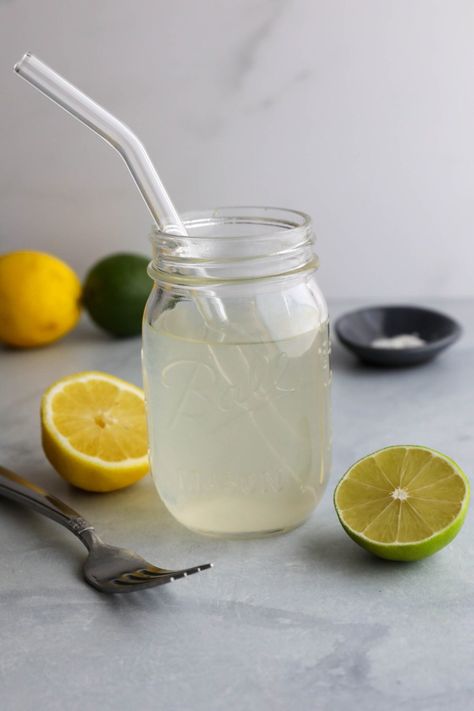 Celtic Salt And Lemon Water, Electrolyte Water Recipe, Homemade Electrolyte Drink, Electrolyte Water, Celtic Salt, Snack Balls, Celtic Sea Salt, Oat Smoothie, Electrolyte Drink