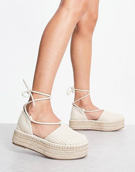 Women's Espadrilles | Espadrille Wedges & Sandals | ASOS Sister Missionary, Women's Espadrilles, Platform Espadrilles, Beige Style, Graduation Outfit, Summer Staples, Fit Check, Espadrilles Wedges, Body Fit