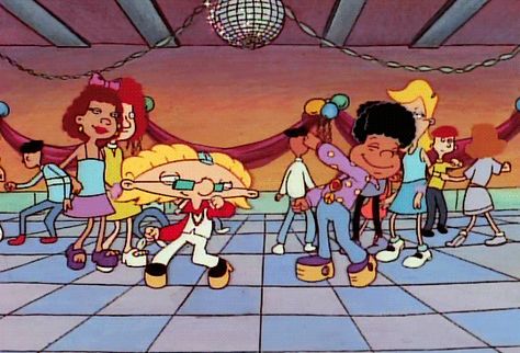 via GIPHY Hey Arnold, Nickelodeon, Dancing, Gif