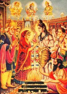 Marriage of Shiva and Parvati ! Marriage Images, Shiva Shankar, Moon Ga Young, Lord Siva, Shiva Parvati Images, Lord Shiva Family, Shiva Statue, Shiva Lord Wallpapers, Shiva Shakti