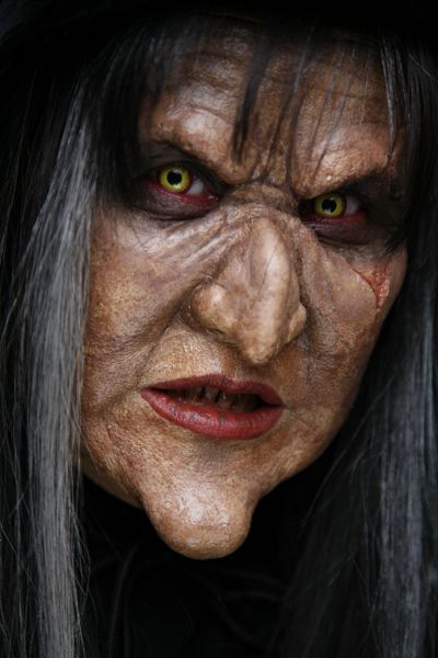 Witch makeup ideas for someone who's really witchy....hahahhahaa! Yep, I am talkin' 'bout chu! Old Witch Makeup, Scary Witch Costume, Scary Witches, Witches Costume, Makeup Ideas For Brown Eyes, Makeup Witch, Halloween Costumes Women Scary, Witchy Women, Scary Witch