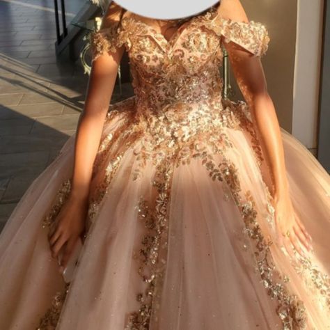 Beautiful Gold, Rose Gold, And Pink Formal Dress. Will Include Petty Coat. Petty Coat, Pink Formal Dress, Colorful Dresses Formal, Pink Formal Dresses, Gold And Pink, Formal Dress, Gold Rose, Pretty Dresses, Cool Outfits