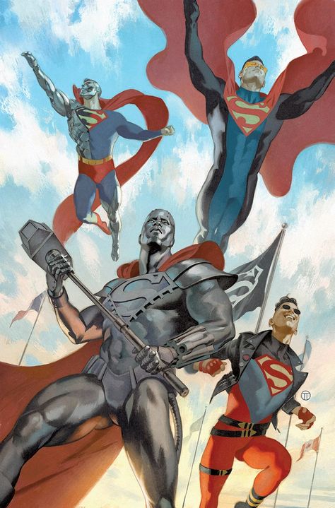 Julian Totino Tedesco, Reign Of The Supermen, Superman Story, Comic Illustrations, Superman Artwork, Superman Family, Action Comics, Superman Art, Variant Covers