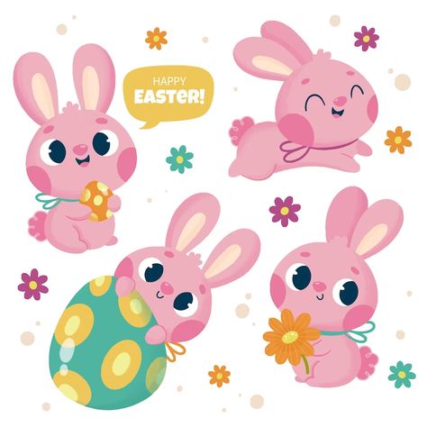 Back To School Special, Rabbit Vector, Easter Clipart, Creation Crafts, Christmas Fonts, Thanksgiving Kids, Easter Bunnies, Bunny Doll