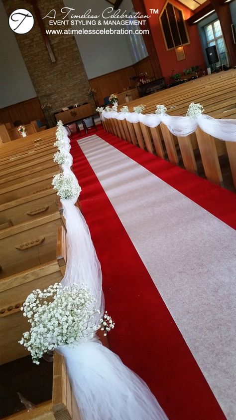 Tulle Wedding Decorations, Church Pew Decorations, Ceremony Decorations Church, Wedding Church Aisle, Wedding Ceremony Decorations Church, Pew Markers, Church Aisle, Wedding Church Decor, Pew Decorations