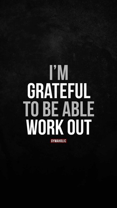 I’m grateful to be able to work out Gymholic Quotes, Fitness Encouragement, Workout Quote, Fit Quotes, Mind Journal, Triathlon Motivation, Cracked Wallpaper, Gym Quotes, Workout Quotes