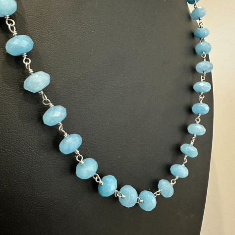 Blue chalcedony