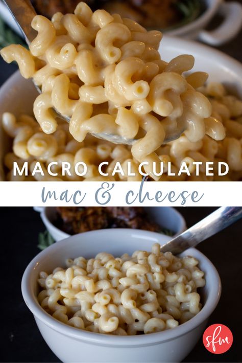 Macro Mac And Cheese, Meal Prep Mac And Cheese, Macro Friendly Mac And Cheese, Stay Fit Mom Recipes, High Protein Mac And Cheese, Mac N Cheese Crockpot, Ninja Creamy, Stay Fit Mom, Protein Ideas