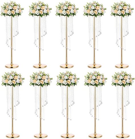 Wedding Centerpieces Vases, Tall Wedding Vases, Gold Table Centerpieces, Centerpieces Vases, Chandelier Centerpiece, Wedding Vase Centerpieces, Tall Wedding Centerpieces, Gold Centerpieces, Dessert Table Decor