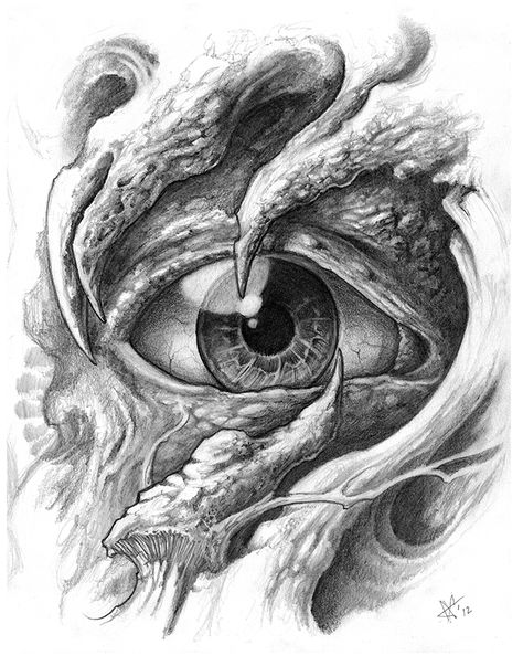 bio mechanical eye sketches by frankenshultz Biomech Tattoo, Biomechanical Tattoo Design, Bio Organic Tattoo, Organic Tattoo, Demon Tattoo, Biomechanical Tattoo, Eye Sketch, Skulls Drawing, Geniale Tattoos