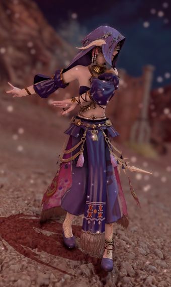 Ananta Dancer | Eorzea Collection Fantasy Dancer Outfit, Ffxiv Dancer Glamour, Dancer Outfit Ideas, Moulin Rouge Dancers, Ffxiv Fanart, Ff14 Glamour, Dancer Outfit, Dancer Outfits, Ffxiv Glamour