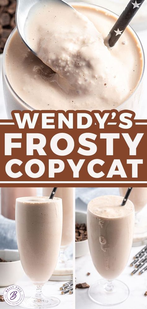 Wendy's Frosty Recipe 3 Ingredients, Ww Wendys Frosty, How To Make Wendys Frosty, Wendys Copycat Frosty, Wendy’s Frosty Homemade Ice Cream, Recipe For Wendys Frosty, Healthy Frosty Recipe, Wendys Frosty Recipe Almond Milk, Wendy’s Frosty Copycat Recipe