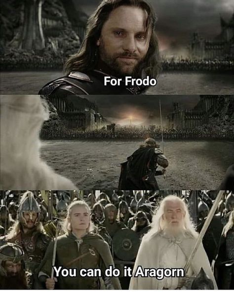 HAHAHA!! . . . . . . . #aragorn #legolas #gandalf #mordor #rohan #gondor #lotr #lotrmemes #lordofthering Hobbit Funny, Lotr Funny, Into The West, Movie Memes, Thranduil, The Lord Of The Rings, Legolas, Gandalf, Middle Earth