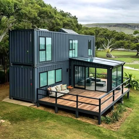 CONTAINER HOME INSPO | DESIGNS | Check Out The Step-by-Step Instructed Container Home Plans included in our E-Book-> Link available in @containerhomesdaily Bio🧨 - - This… | Instagram Shipping Container Homes Australia, Container Homes Australia, Container Home Plans, Container Homes For Sale, Shipping Container Cabin, Shipping Container Home Designs, Shipping Container House Plans, Container Buildings, Container Houses