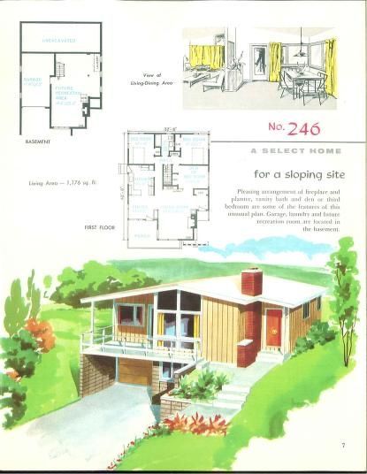 70s Floor Plans, 70s House Floor Plans, Mcm Floor Plans, 70s House Plans, Midcentury Modern Floor Plans, Mid Modern House, Mid Century House Plans, Sims4 Builds, Oasis Springs