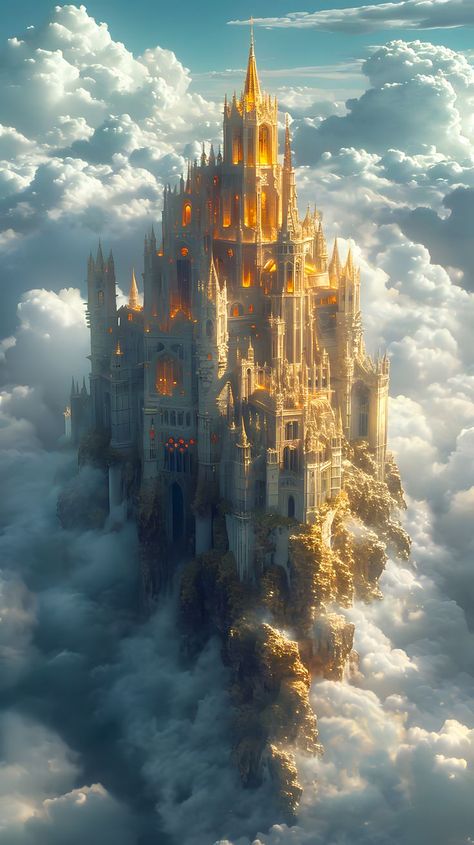 wallpaper aesthetic, fantasy art, wallpaper, background, fantasy photography, digital art, fantasy illustrations, castle, clouds, dreamy, magical, fantasy world, surreal, enchanting, whimsical, ethereal, picturesque, mystical, atmospheric, otherworldly, fantasy landscape, fairytale, floating castle, cinematic, artistic, captivating, sky-high, imaginative, breathtaking Fantasy World Illustration, Magical Fantasy World, Floating Castle, Cloud Castle, Background Fantasy, Photography Digital Art, Castle Aesthetic, World Wallpaper, Fantasy Background